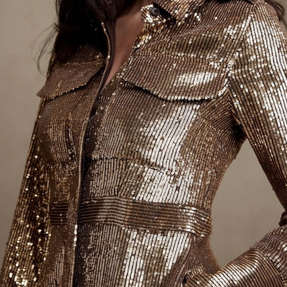 BANANA REPUBLIC | ULLA SEQUIN DRESS - Picture 3 of 5
